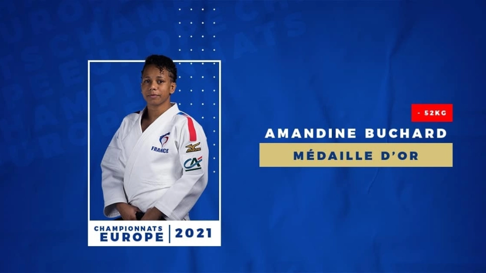 CHAMPIONNATS D'EUROPE 2021 - J1 : AMANDINE BUCHARD CHAMPIONNE D'EUROPE !