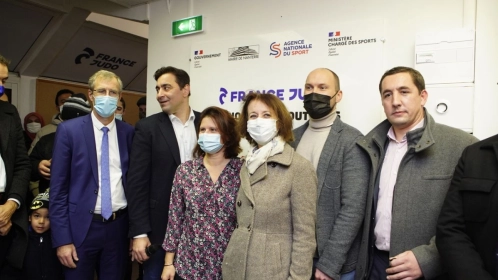 INAUGURATION DU PREMIER DES 1 000 DOJOS POUR 2024 A NANTERRE