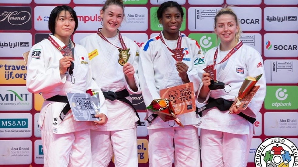 J2 GRAND SLAM D'ABU DHABI : MARIE-ÈVE GAHIÉ EN BRONZE