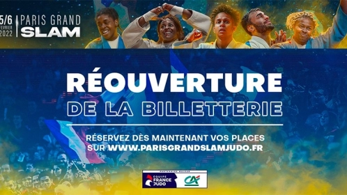 PARIS GRAND SLAM : RÉOUVERTURE DE LA BILLETTERIE