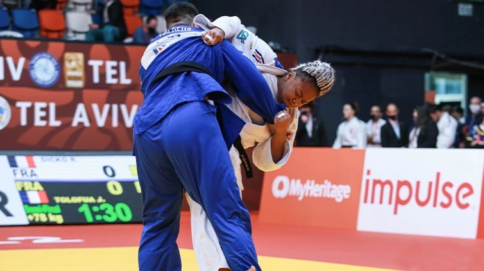 J3 GRAND SLAM TEL AVIV : ROMANE DICKO (+78KG) EN OR, LE BRONZE POUR JULIA TOLOFUA (+78KG)