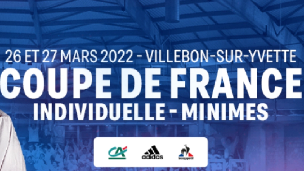J2 COUPE DE FRANCE INDIVIDUELLE MINIMES : LES RÉSULTATS