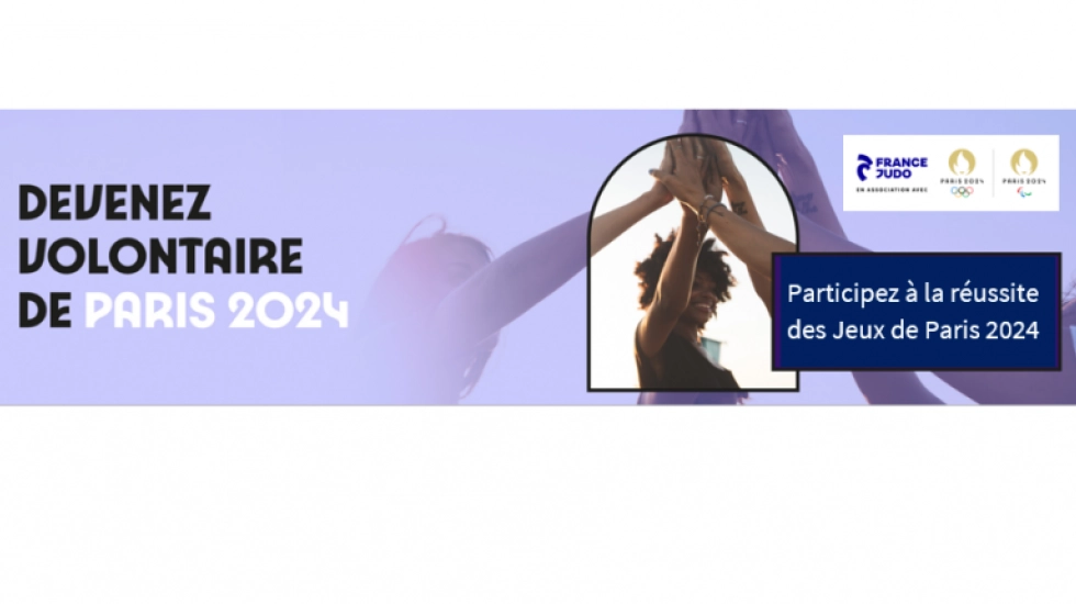 DEVENEZ VOLONTAIRE POUR PARIS 2024 !