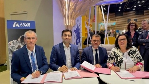 1 000 DOJOS : DE NOUVELLES CONVENTIONS DE PARTENARIAT SIGNEES