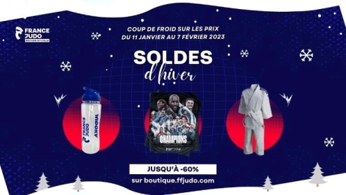 COUP DE FROID SUR LES PRIX ! PROFITEZ DES SOLDES D'HIVER CHEZ FRANCE JUDO