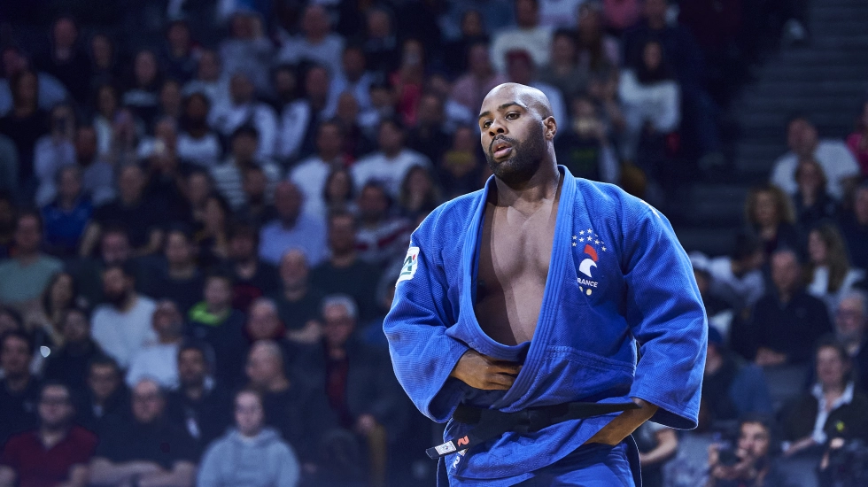TEDDY RINER COMBATTRA AVEC LE JUDOGI DE FRANCE JUDO