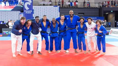 L'équipe masculine du PSG Judo conserve son titre de champion de France