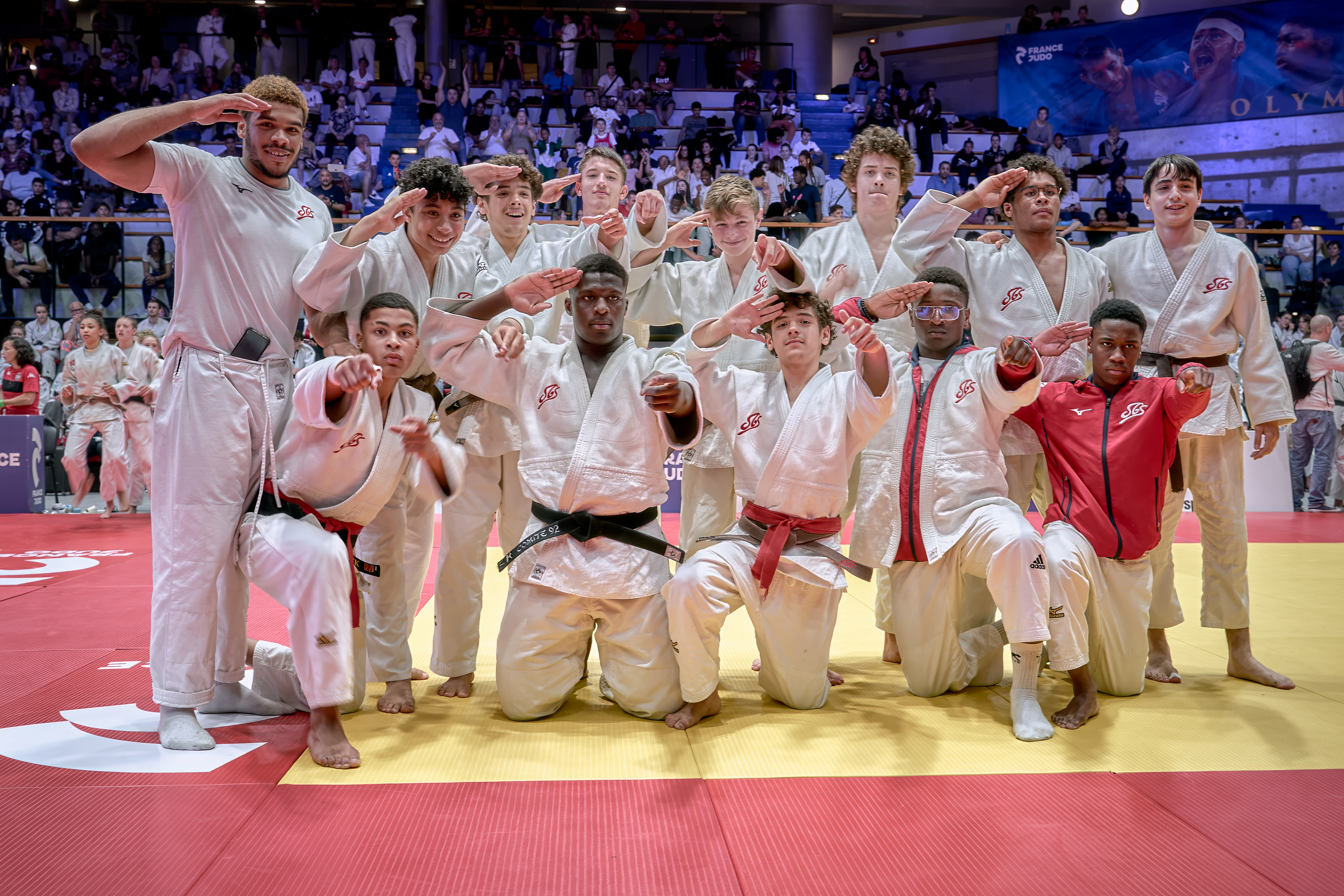 Le SGS Judo (M) et l'AJBD 21-25 (F) sacrés champions de France par équipes cadets 