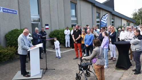 Inauguration dans le Pas-de-Calais du premier dojo solidaire du programme 1 000 Dojos 