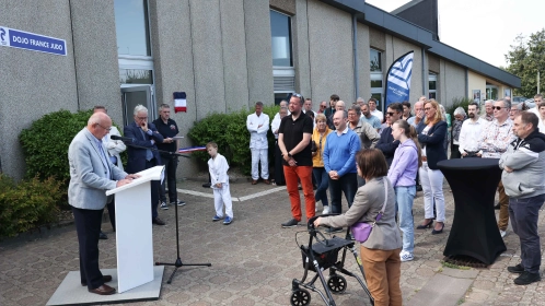 Inauguration dans le Pas-de-Calais du premier dojo solidaire du programme 1000 Dojos