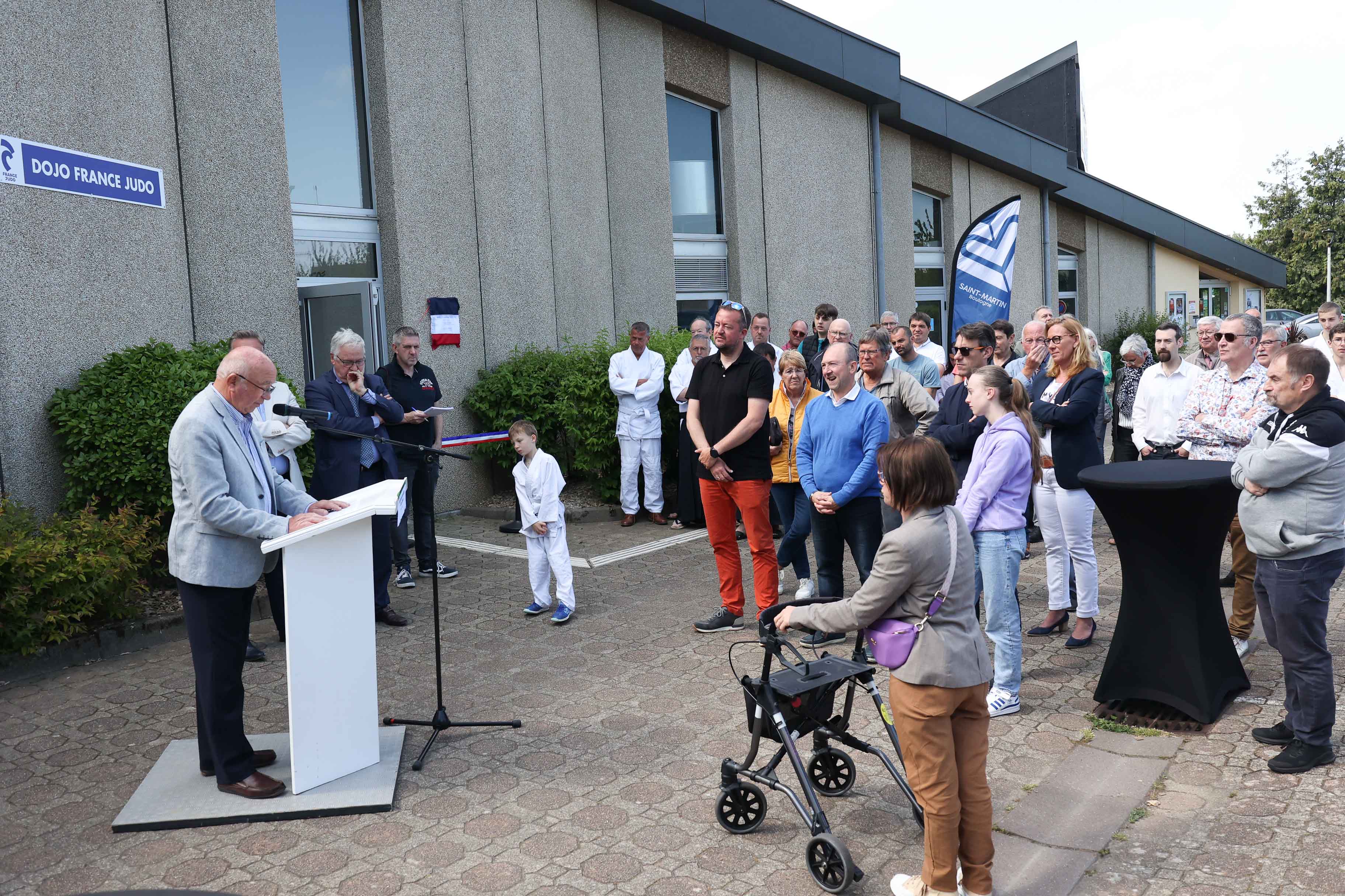 Inauguration dans le Pas-de-Calais du premier dojo solidaire du programme 1000 Dojos 