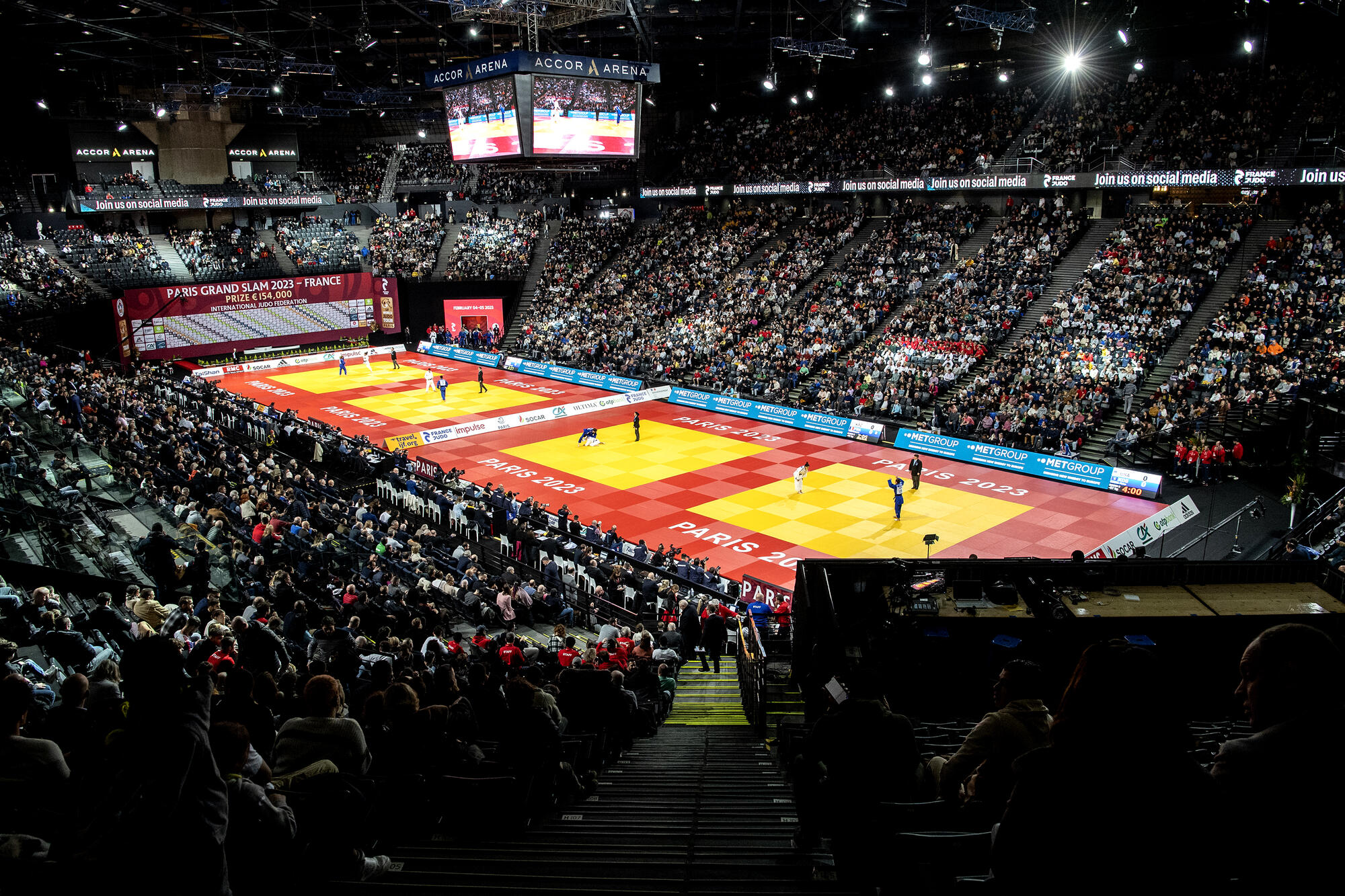 Le Paris Grand Slam 2025 aura lieu sur 3 jours France Judo