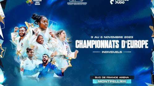 Découvrez l’affiche officielle des championnats d’Europe individuels 2023