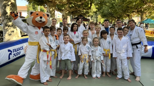 Une délégation de France Judo se rend en Occitanie