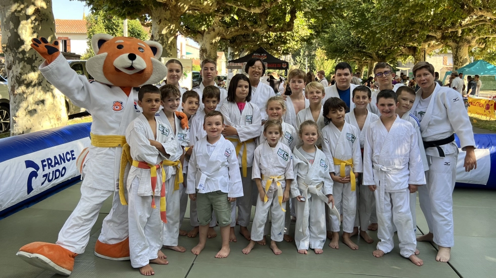 Une délégation de France Judo se rend en Occitanie