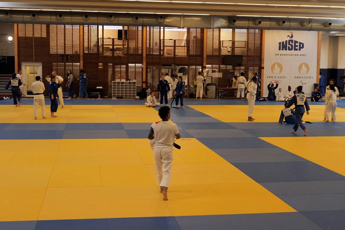 Un journée à l’INSEP avec l’équipe de France