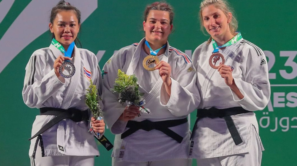 Quatre médailles pour l'équipe de France de jujitsu à Riyad 