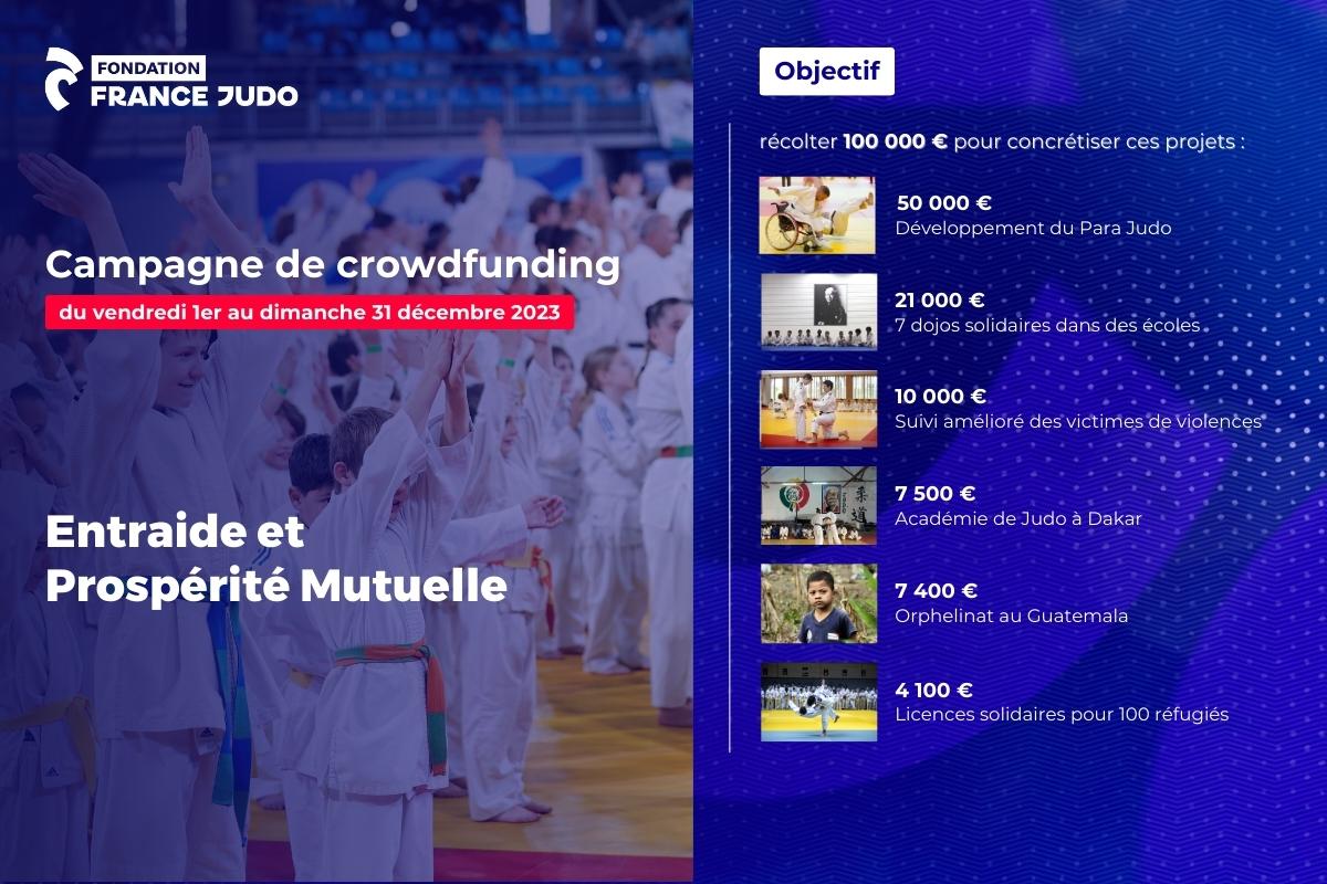 Campagne de crowdfunding : soutenez la Fondation France Judo