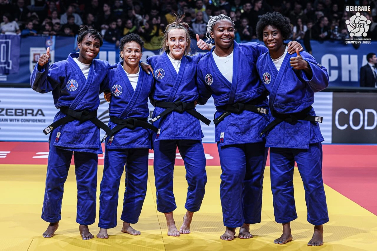 Champions League 2023 : les féminines du PSG Judo sacrées, 4 clubs français sur le podium