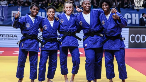 Champions League 2023 : les féminines du PSG Judo sacrées, 4 clubs français sur le podium