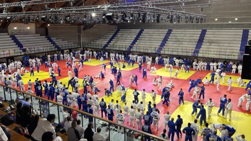 Plus de 600 judokas présents au Dojo de Paris pour le stage international