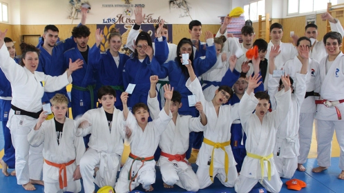 Une équipe de France Judo en déplacement en Roumanie dans le cadre de la journée internationale des droits des femmes
