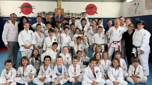 Une délégation de France Judo en déplacement en Corse