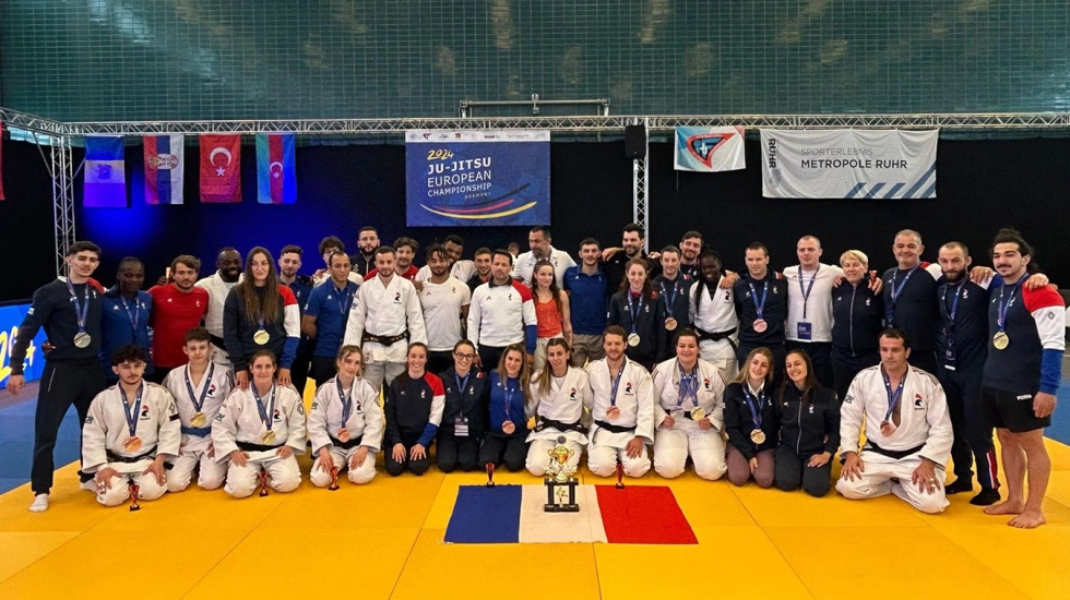 L'équipe de France de jujitsu sur le toit de l'Europe