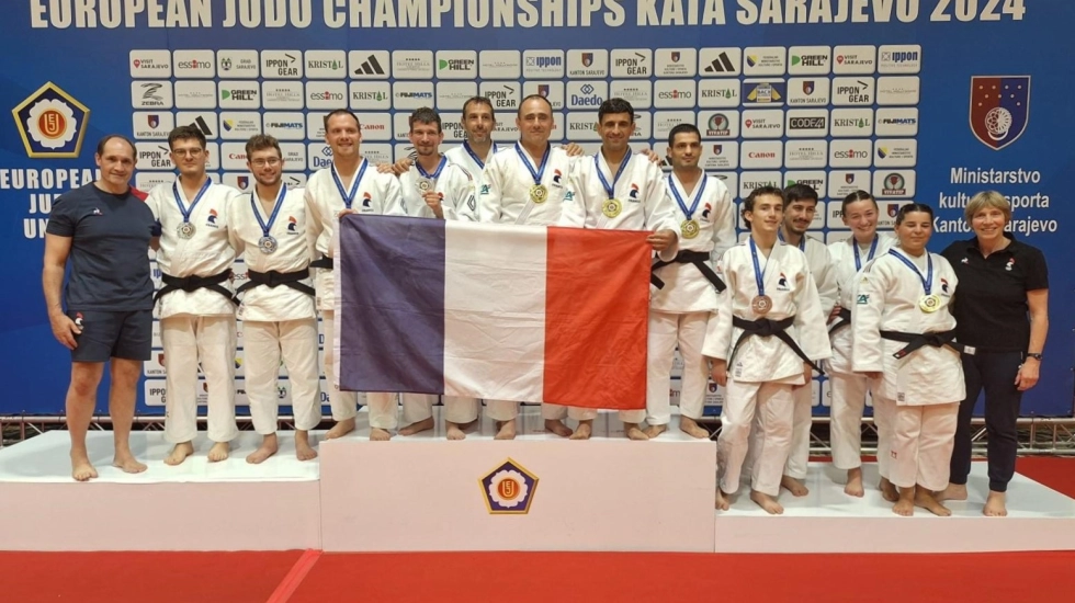L'équipe de France kata finit première nation à Sarajevo
