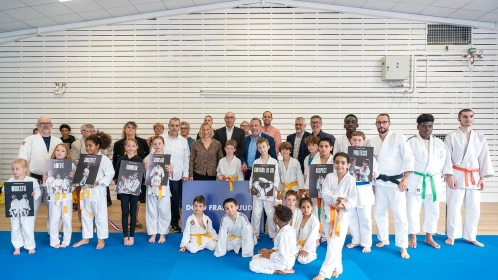 Inauguration d'un dojo solidaire à Blois (41)