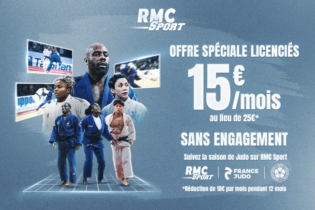Une offre exclusive pour tous les licenciés France Judo 