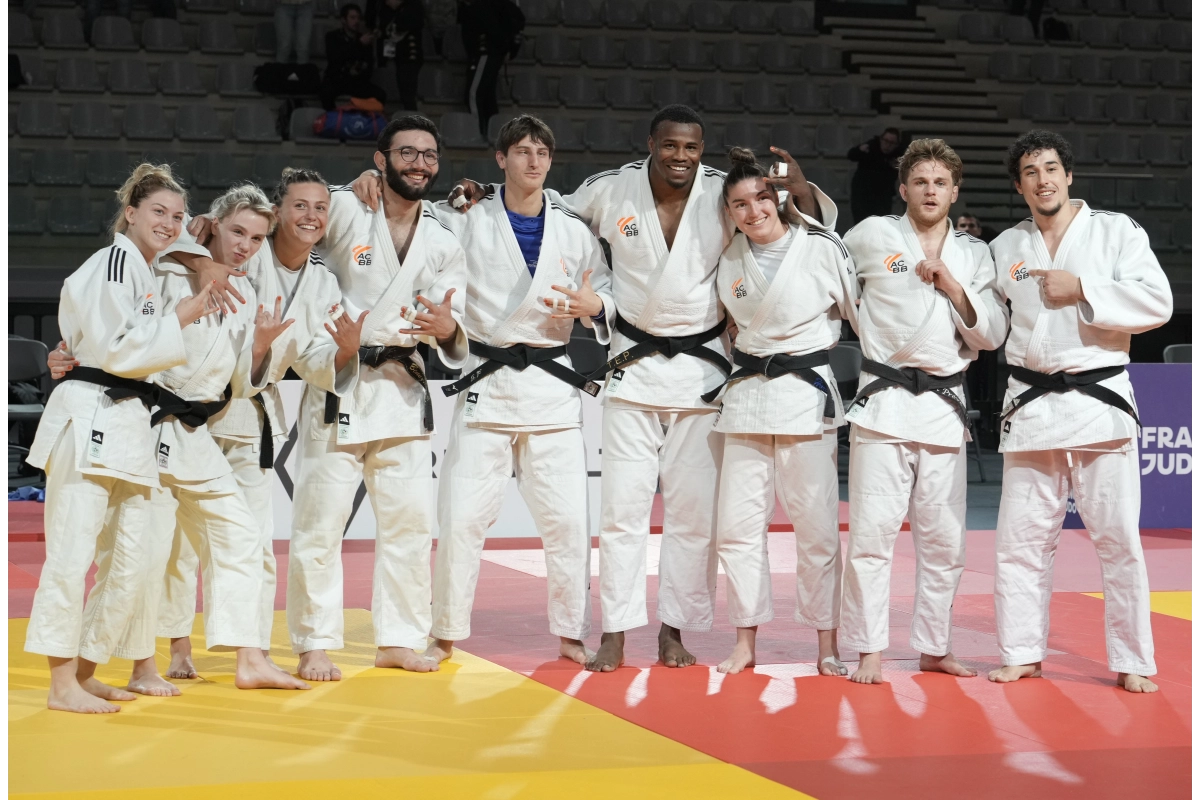 L'ACBB Judo sacré champion de France par équipes de clubs mixtes