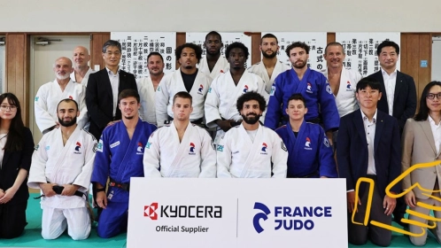 À Nara, le judo comme langage commun entre France Judo et Kyocera