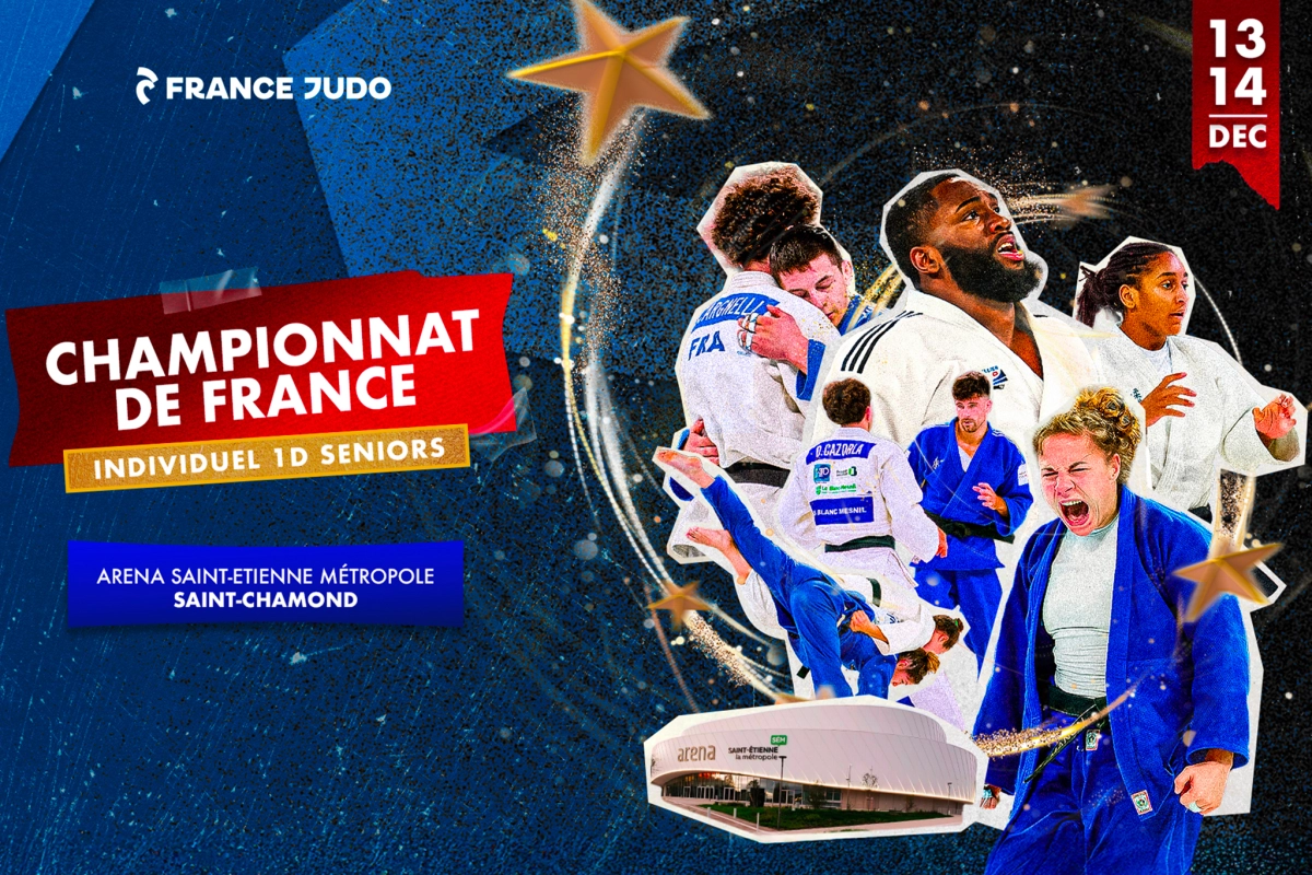 Championnat de France individuel 1D (13 et 14 décembre) : Ouverture de la billetterie !
