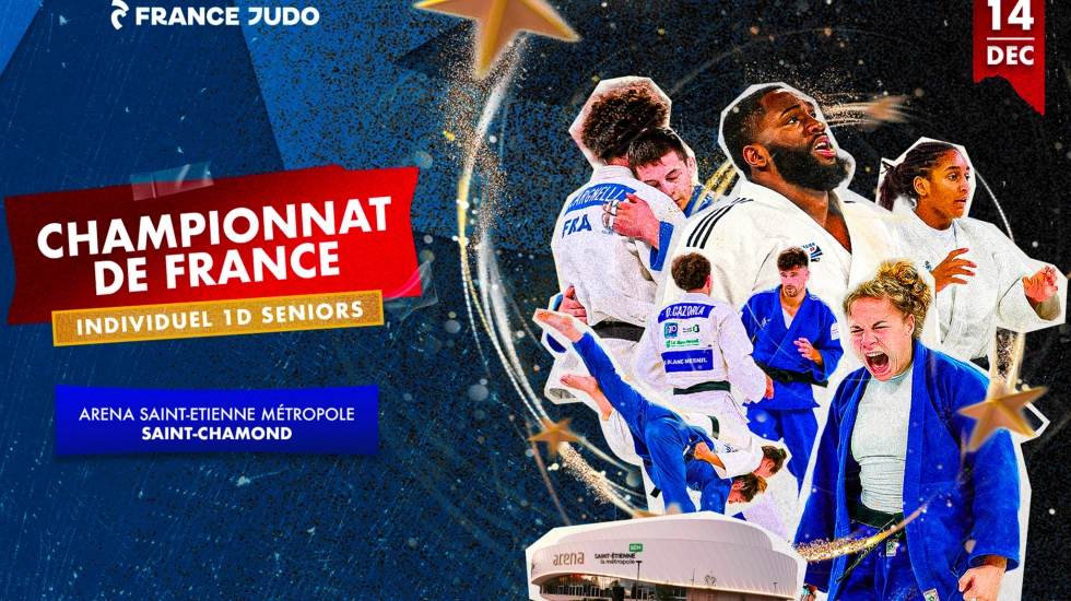 Championnat de France individuel 1D (13 et 14 décembre) : Ouverture de la billetterie !