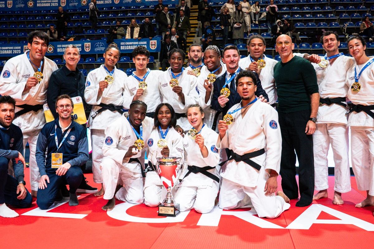 Champions League 2025 : Le PSG Judo double la mise !