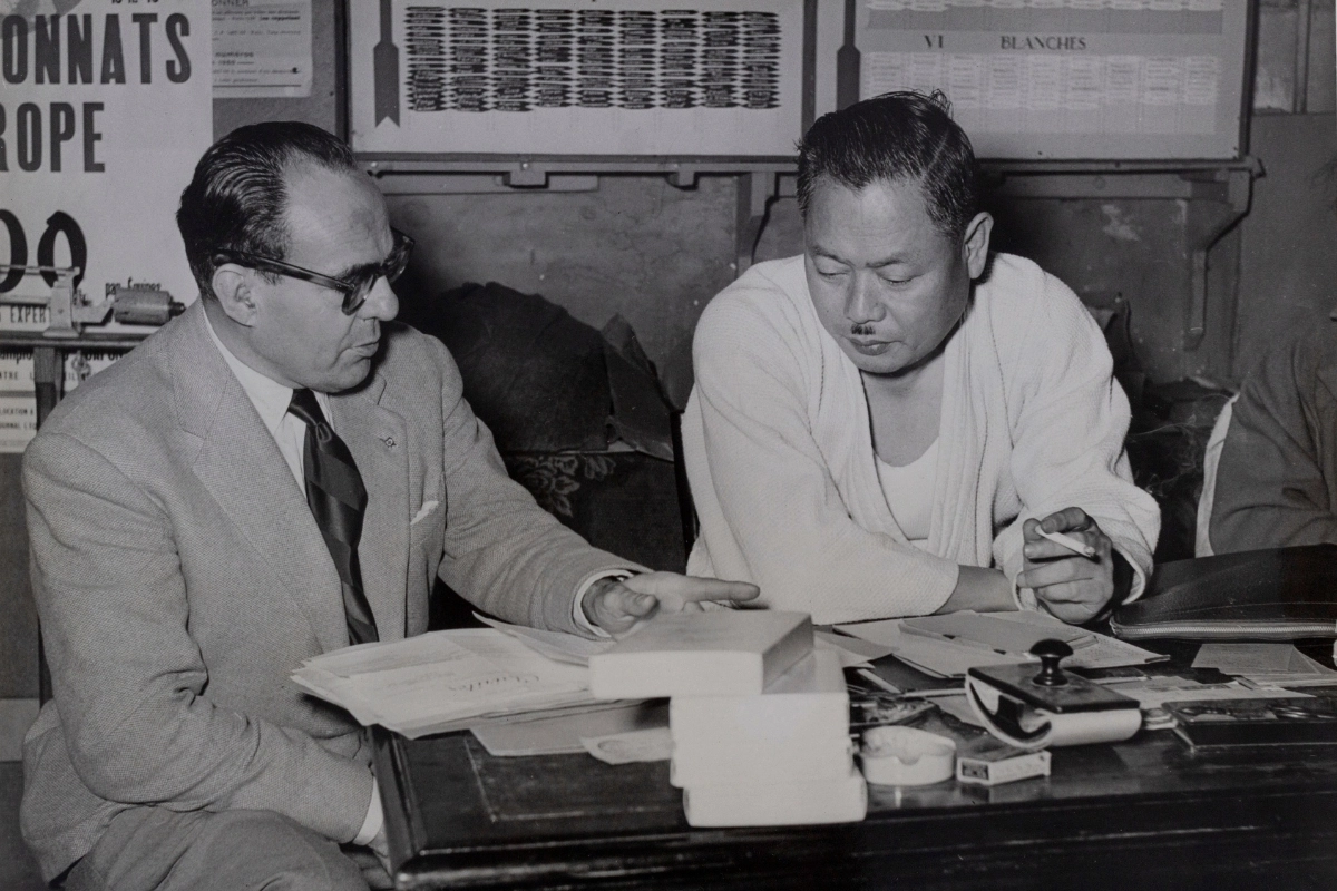 Portrait de Paul BONÉT-MAURY (Président de la FFJDA de 1946 à 1956)