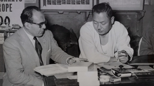 Portrait de Paul BONÉT-MAURY (Président de la FFJDA de 1946 à 1956)