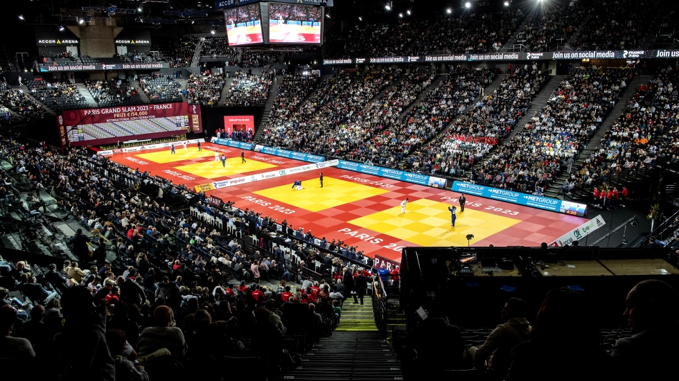 Affluence record pour le Paris Grand Slam avec 25 192 spectateurs 