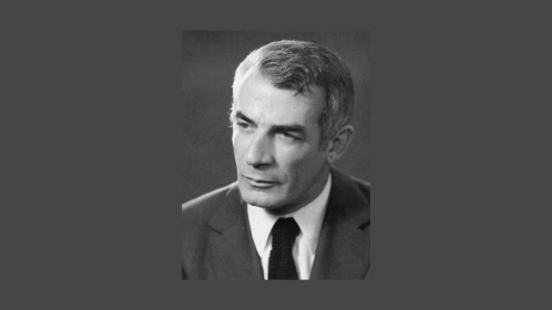 Portrait de Claude Collard (Président de la Fédération de 1961 à 1964)