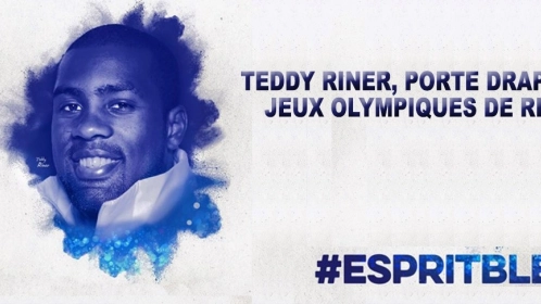 Teddy Riner élu porte-drapeau