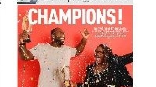 Emilie ANDÉOL et Teddy RINER désignés Champions des Champions 2016 !