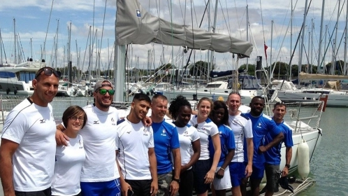 Stage de l'Equipe de France de jujitsu à La Rochelle