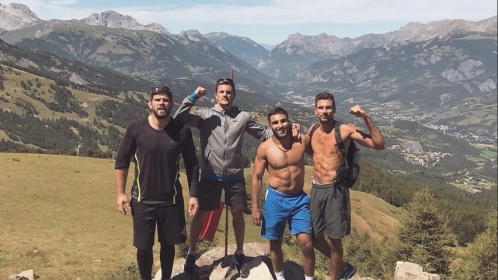 Stage des masculins à Barcelonnette (04)