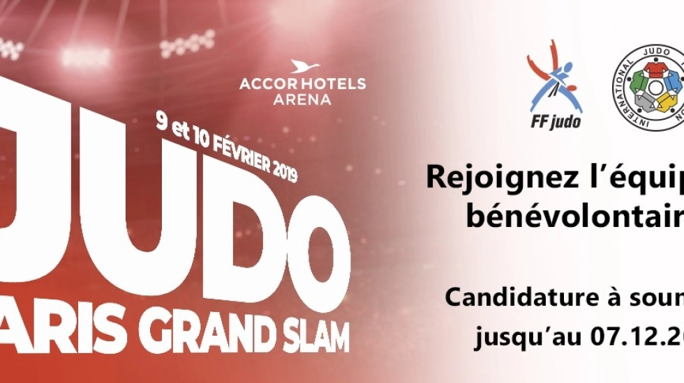 PARIS GRAND SLAM - CANDIDATURE BÉNÉVOLONTAIRES