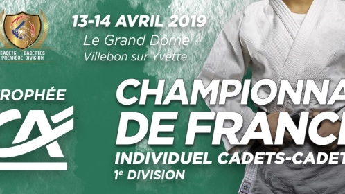 BILLETTERIE CHAMPIONNAT DE FRANCE CADETS-CADETTES TROPHÉE CA