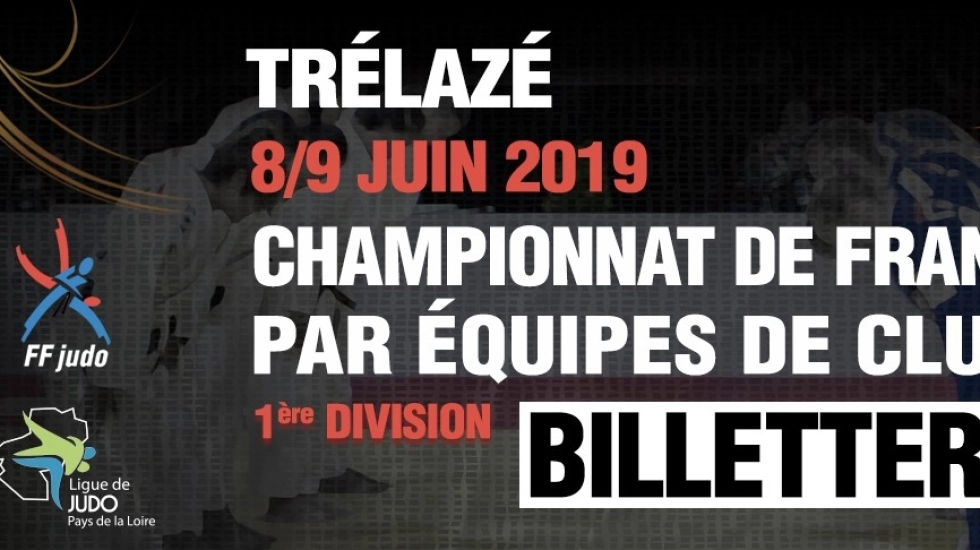 BILLETTERIE - CHAMPIONNAT DE FRANCE SENIORS PAR EQ. 1E DIV - TRÉLAZÉ