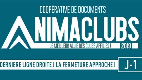 ANIMACLUBS - FERMETURE LE 31/10/2019