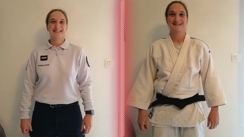 JUDOKAS EN PREMIÈRE LIGNE - CHARLINE HERIGAULT