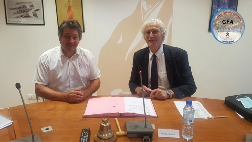 CFA DE LA FÉDÉRATION : SIGNATURE DE LA PREMIÈRE CONVENTION AVEC LA LIGUE GRAND-EST